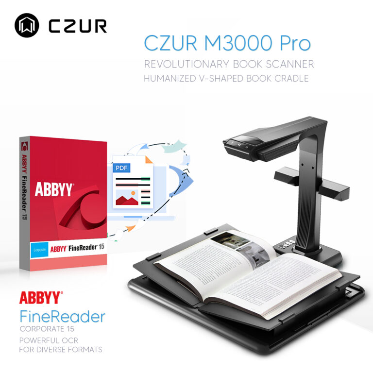 CZUR M3000 Pro with ABBYY FR