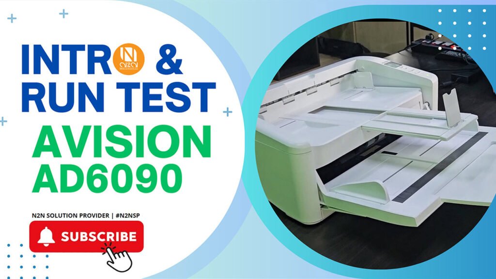 Avision AD6090 เครื่องสแกนเอกสารสำนักงาน รองรับงานสแกนได้กว่า 20,000 ...
