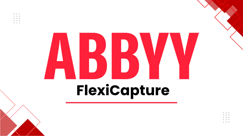 ABBYY FlexiCapture ระบบดึงข้อมูลจากเอกสารแบบติดตั้งภายในองค์กร
